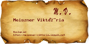 Meiszner Viktória névjegykártya